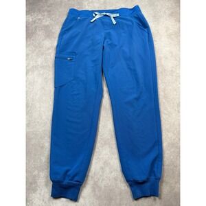 FIGS Technical Collection‎ Royal Blue Jogger Scrub Pants Womens Size M Medical